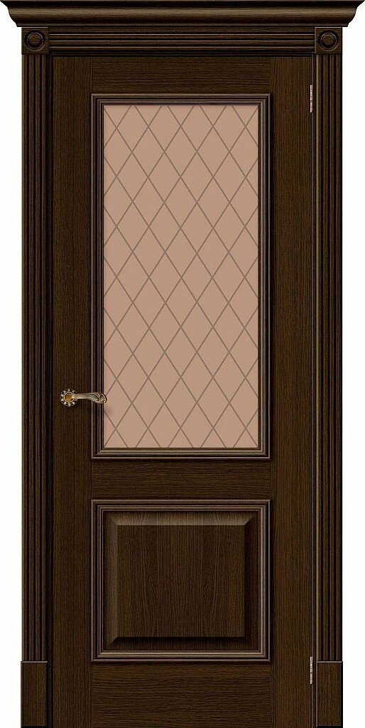 Вуд Классик-13 — Шпон, Golden Oak, Bronze Сrystal