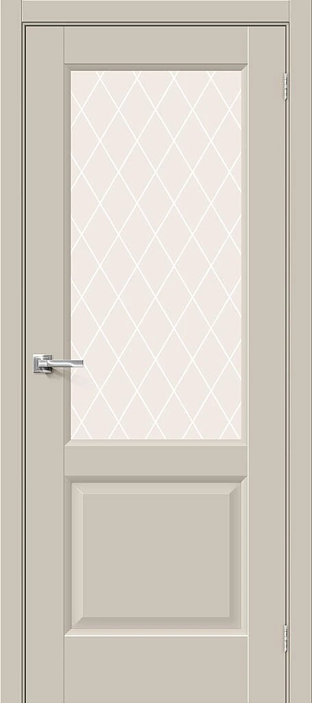 Неоклассик-33 — ПЭТ, Cream Silk, White Сrystal