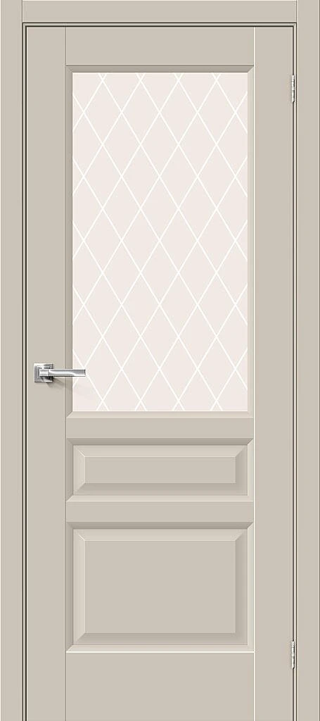 Неоклассик-35 — ПЭТ, Cream Silk, White Сrystal