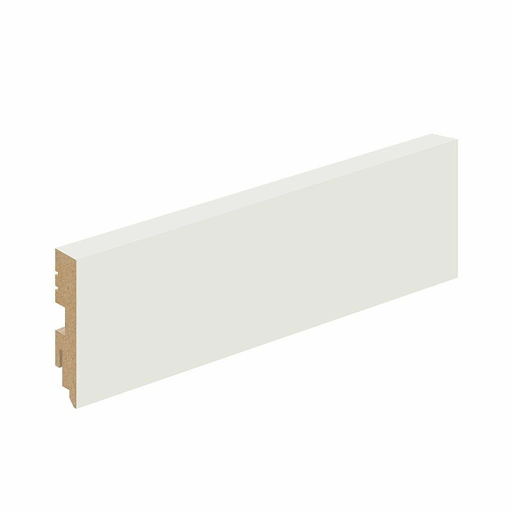 Плинтус Тип-0 — Винил, Super White