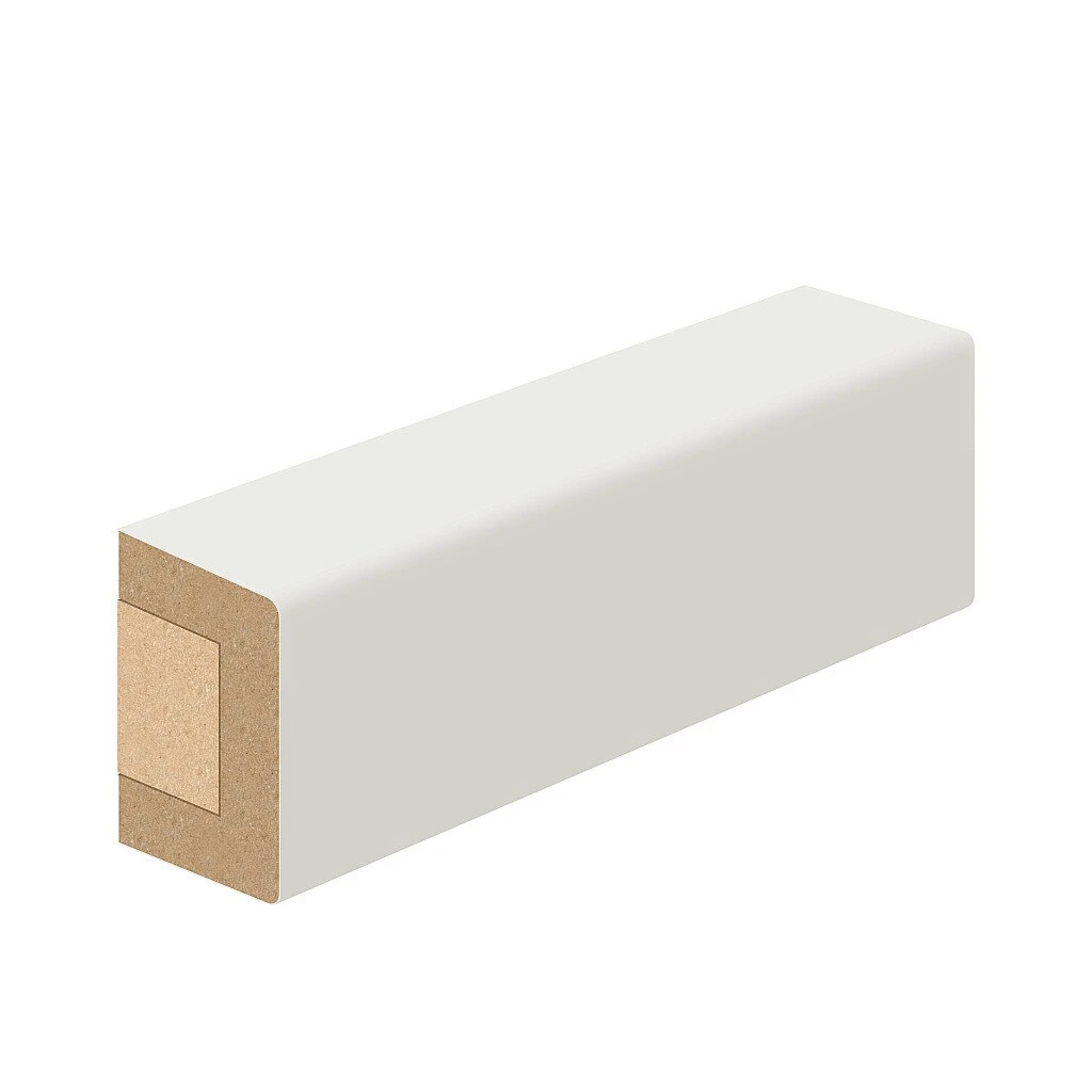 Рейка декоративная — Эмалит, White Matt