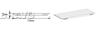 Добор "Т" 2070*150*10