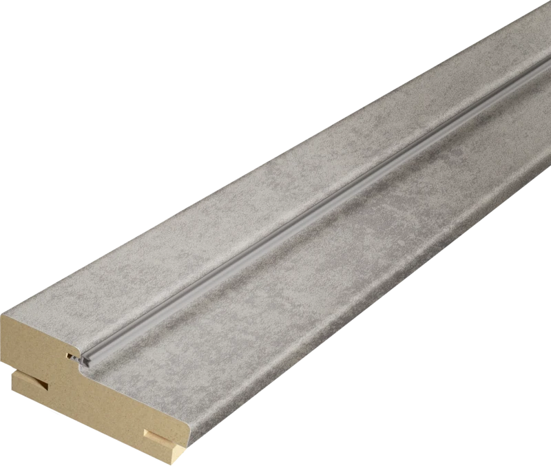 Стойка 80х38 Экошпон цвет Муар светло-серый — Экошпон / Муар светло-серый · арт. VD064596